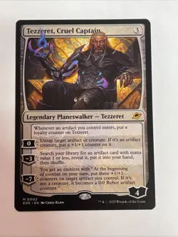 Tezzeret, Cruel Captain Edge of Eternities Mythic #2 - Image 1