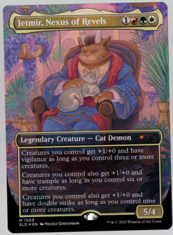 Jetmir, Nexus of Revels 1509 Foil Borderless Double Sided Secret Lair MTG NM - Image 1