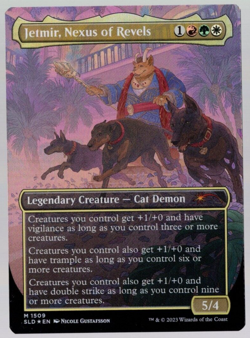 Jetmir, Nexus of Revels 1509 Foil Borderless Double Sided Secret Lair MTG NM - Image 2