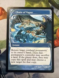 1x Chain of Vapor- NM- (Future Sight) Mystery Booster 2- Mtg Magic the Gathering - Image 1