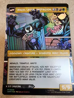 Eddie Brock - #224 Foil (Borderless) Marvel's Spider-Man - Mtg - Image 2