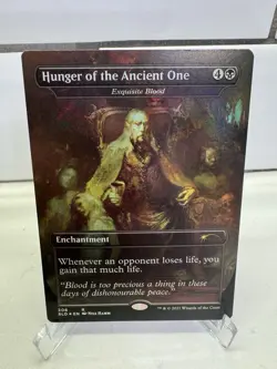 Hunger of the Ancient One - Exquisite Blood Secret Lair Drop Foil - Image 1