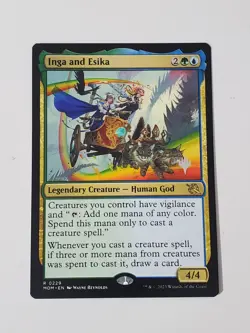 MTG - Inga and Esika - March of the Machine Promo Stamped Rare - Image 1