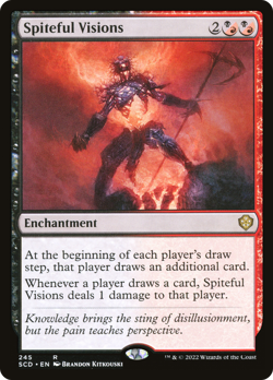 Spiteful Visions [Starter Commander Decks] Magic MTG - Image 1