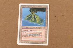 Volcanic Island Revised LP Light Play MTG Magic The Gathering - Image 1