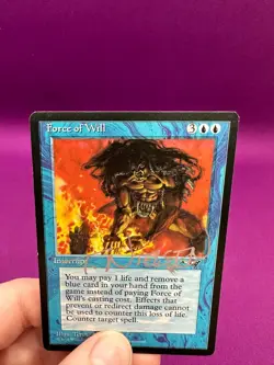 Force of Will - SIGNED - Alliances Terese Nielsen Magic MTG *CCGHouse* #A - Image 4