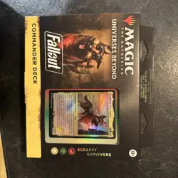Magic: The Gathering, Fallout Commander Deck - Scrappy Survivors, New & Sealed - Image 1