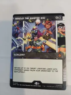 Behold the Sinister Six! (Borderless) Marvel's Spider-Man Regular - Image 1