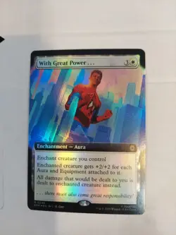 With Great Power... (Extended Art) Marvel's Spider-Man Foil - Image 1