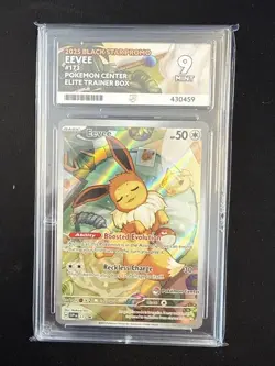 Pokemon Cards - ACE 9 Eevee 173 -Black Star Pokemon Center ETB Promo - PSA BGS - Image 1