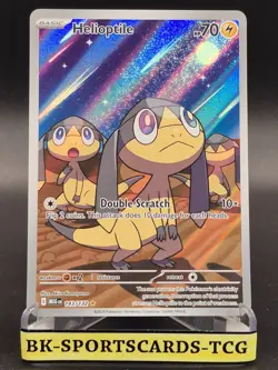 Pokemon TCG Mega Evolution: Helioptile 143/132 Secret Illustration Rare SIR 2025 - Image 1