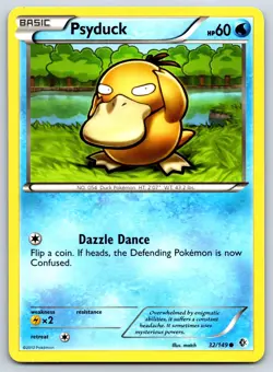 Psyduck - BW Boundaries Crossed 32/149 Pokemon 151 Card LP - Image 1