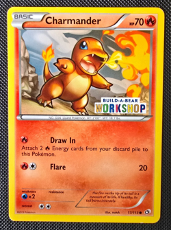Pokemon Card - Charmander - Build-a-Bear Workshop Promo Non-Holo - 17/113 - LP - Image 1