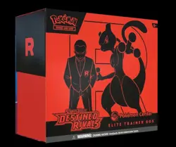 Pokemon Destined Rivals ETB Elite Trainer Box Pokemon Center Exclusive Sealed - Image 1