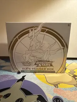 Pokemon TCG Sword & Shield Brilliant Stars Elite Trainer Box - Factory Sealed 820650850127 - Image 1