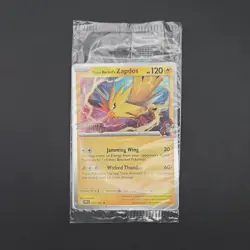 Pokemon TCG Card Team Rocket's Zapdos 070/182 Destined Rivals Stamped - Sealed - Image 1