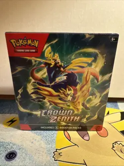 Pokemon TCG: Crown Zenith Booster Bundle - 6 Pack New Factory Sealed 820650858963 - Image 1