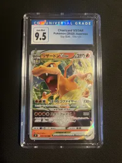 Charizard VSTAR Pokemon (2022) Japanese Star Birth #015/100 CGC 9.5 - Image 1