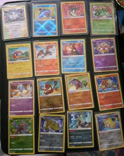 16 Radiant Rare Full Set Complete Pokemon Collection Charizard Greninja Eevee - Image 1
