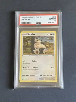 PSA 10 - 2023 POKEMON CLV CLASSIC VENUSAUR & LUGIA ex DECK 016 SNORLAX - Image 1