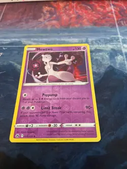 Pokemon - Mewtwo - 059/159 - Reverse Holo Rare - Crown Zenith - NM/M- NEW - Image 2