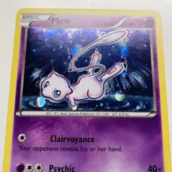 Pokemon Mew XY192 Xy Black Star Promo Holo MINT Swirl - Image 2