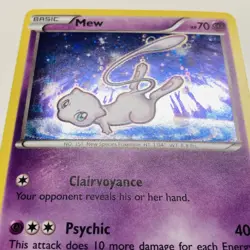Pokemon Mew XY192 Xy Black Star Promo Holo MINT Swirl - Image 3