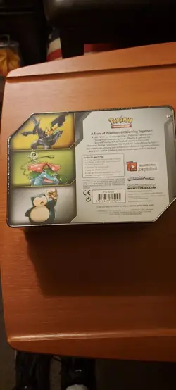 Pokemon Celebi and Venusaur GX Tag Team Tin Factory Sealed 2019 - Image 5