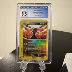 2003 Pokemon Aquapolis Houndoom Reverse Foil #15 CGC 8.5 - Image 1