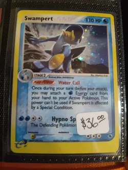 Pokemon TCG Swampert Holo Rare Ruby and Sapphire 13/109 *Lightly Played* - Image 1