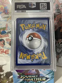 2023 POKEMON OBF EN-OBSIDIAN FLAMES ILLUSTRATION RARE #199 NINETALES PSA 9 - Image 2
