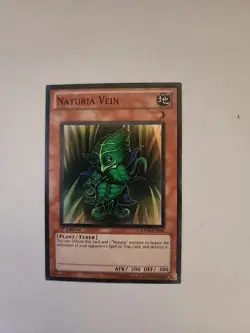 | Yugioh Naturia Vein HA02-EN004 Super Rare NM- 🔥 | - Image 1