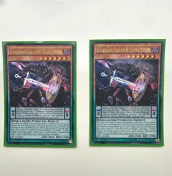 2x Yu-Gi-Oh! - Chronograph Sorcerer - PEVO-EN002 - Ultra Rare - 1st EDITION - - Image 1