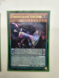 2x Yu-Gi-Oh! - Chronograph Sorcerer - PEVO-EN002 - Ultra Rare - 1st EDITION - - Image 2