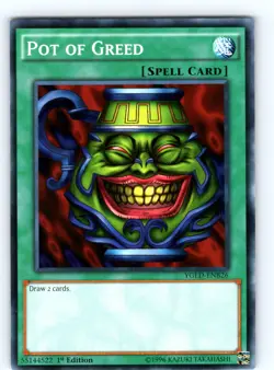 Pot of Greed Common 1st Edition YGLD-ENB26 LP - Image 1