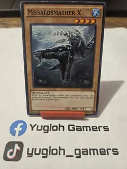 Yu-Gi-Oh Megalosmasher X SR04 1st Edition Common Light Played - Image 1