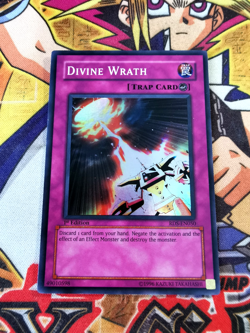 Divine Wrath rds-en050 1st Edition (NM/NM+) Super Rare Yu-Gi-Oh! - Image 1