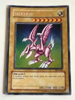 Seiyaryu - DDS-004 - YuGiOh! Dark Duel Stories - Prismatic Secret Rare - MP - Image 1