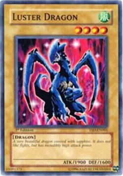 Luster Dragon YSD-EN005 1st Edition Heavy Play Yu-Gi-Oh! DNA GAMES - Image 1