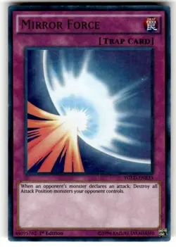 Mirror Force (B) YGLD-ENB33 King of Games: Yugi's Legendary Decks 1st Ed LP - Image 1