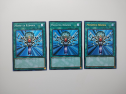 Monster Reborn RA03-EN052 Quarter Century Bonanza, 2 Super and 1 Ultra rare - Image 1