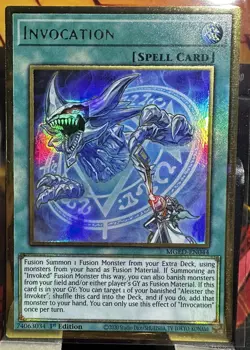 Yu-Gi-Oh! TCG Invocation Maximum Gold: El Dorado MGED-EN044 1st Edition Premium - Image 1