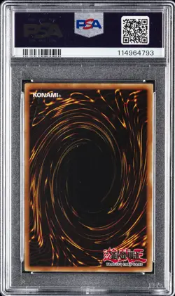 2002 YU-GI-OH! PROMO DDS-DARK DUEL STORIES #001 BLUE-EYES WHITE DRAGON PSA 9 - Image 2