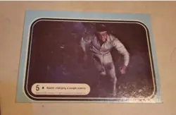 1975 Dunruss Six Million Dollar Man Card # 5 - Image 1