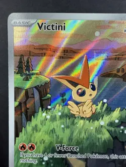 Victini ⭐ SVP 208 ⭐ Scarlet & Violet Promo Pokemon TCG Card - Holo - LP/ NM - Image 3