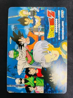 Dragon Ball WGL Carddass Card Hero Unpeeled 2nd Edition Used - Image 4
