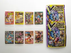 2023 V Jump Dragon Ball Character Collage Card Set Unopened Complete Shop Displa - Image 1