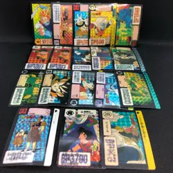 Dragon Ball Carddass Kira 18 Card Set 1993 Used Rare Collectible - Image 1
