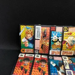 Dragon Ball Carddass Kira 18 Card Set 1993 Used Rare Collectible - Image 2