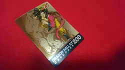 Dragon Ball GT Super Saiyan 4 Son Goku Gold Card Carddass Rare Used - Image 5